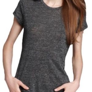 NWT Rag & Bone Charcoal Grey Brando Tee Small